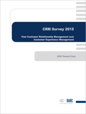 CRM Studie von BARC 2015